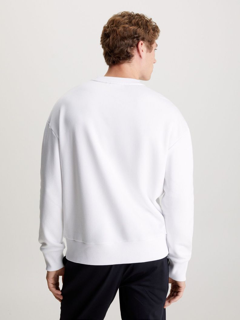 Polerón Nano Logo Cotton Modal Blanco Calvin Klein-2