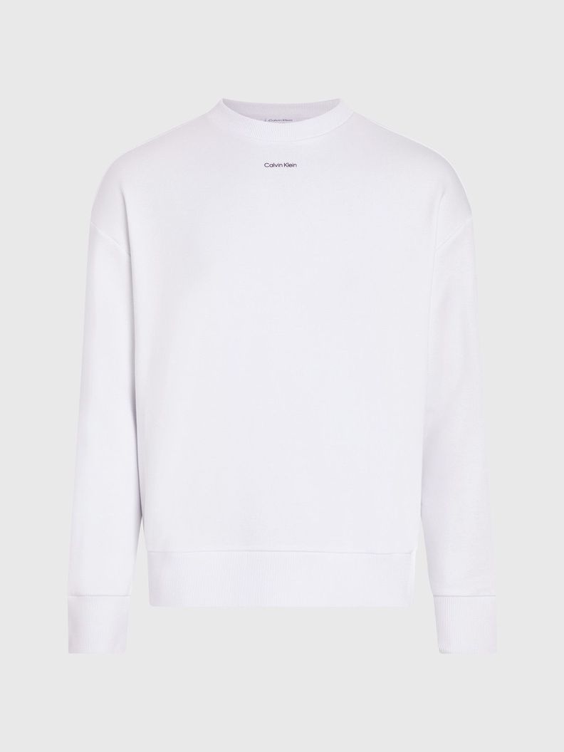 Polerón Nano Logo Cotton Modal Blanco Calvin Klein-4