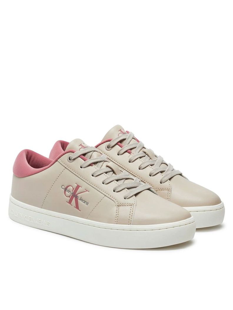 Zapatillas Cuero Classic Cupsole 0GI Beige Calvin Klein-0