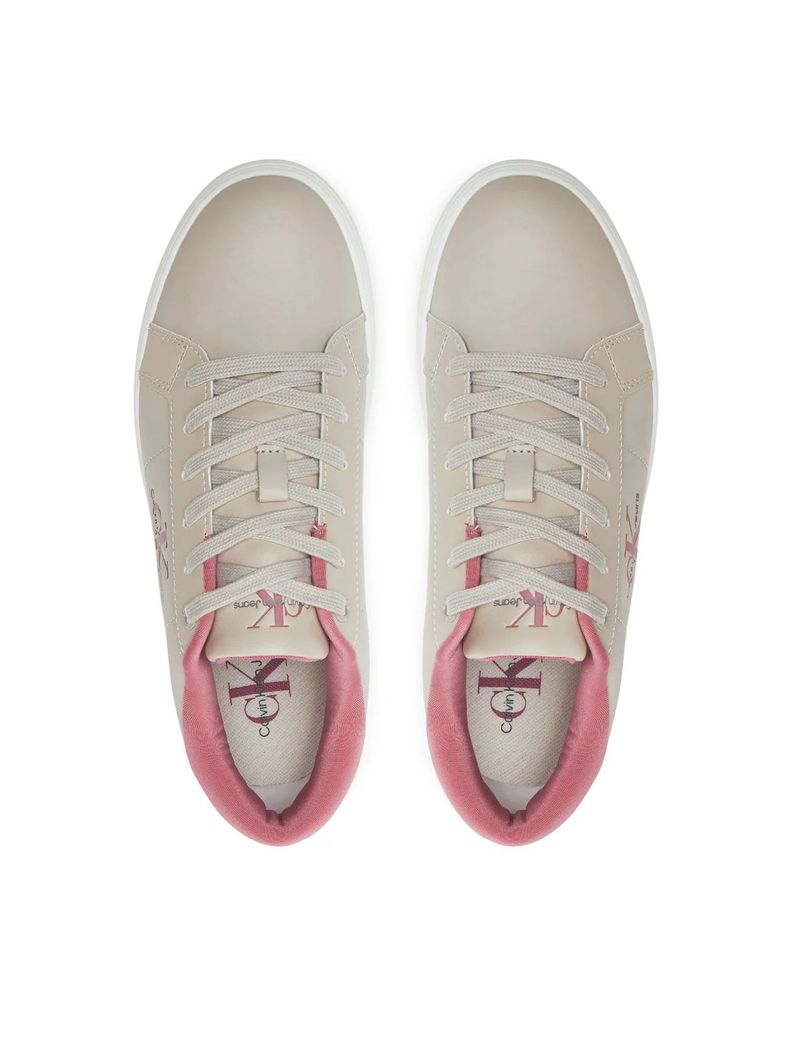 Zapatillas Cuero Classic Cupsole 0GI Beige Calvin Klein-2