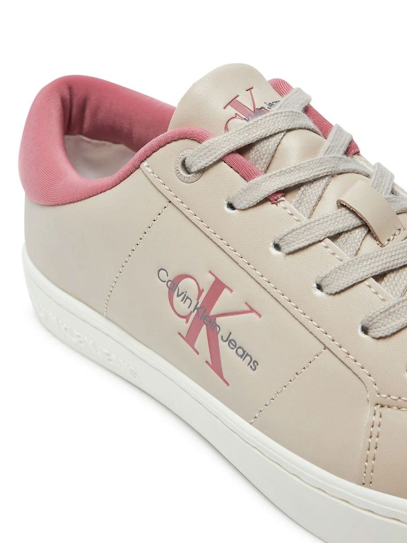 Zapatillas Cuero Classic Cupsole 0GI Beige Calvin Klein-5