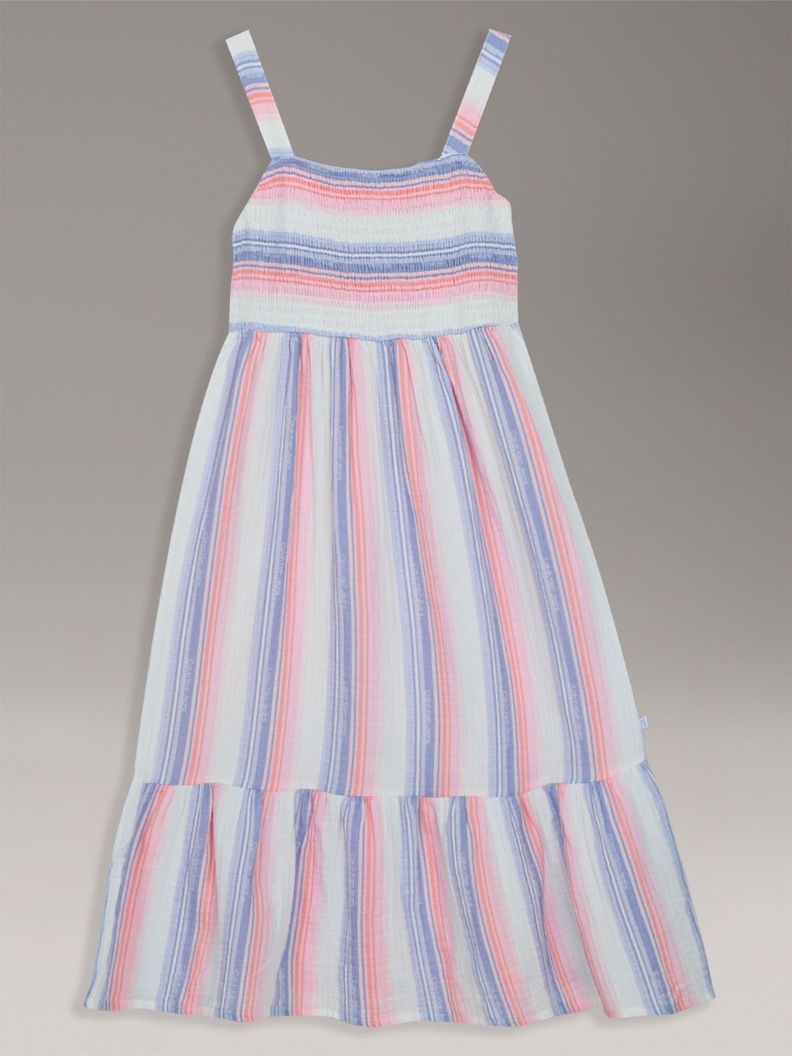 Vestido Nina Printed Stripe Multicolor Calvin Klein Surtido S