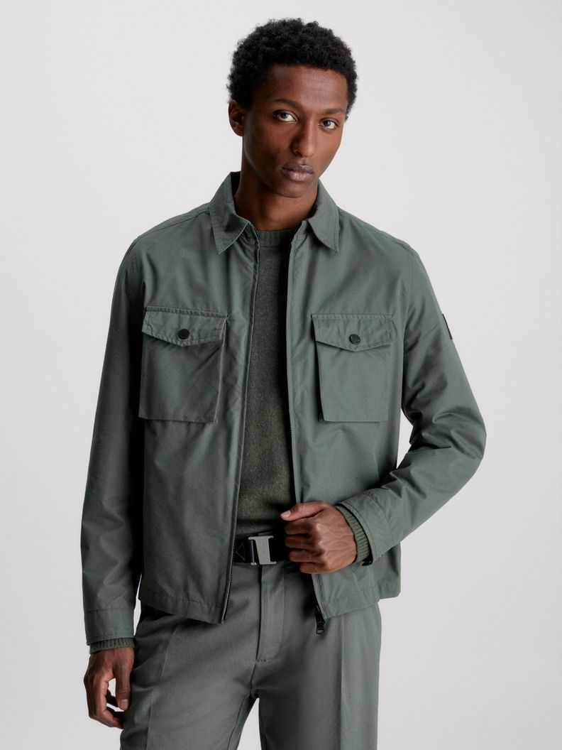 Chaqueta Recycled Light Verde Calvin Klein-0