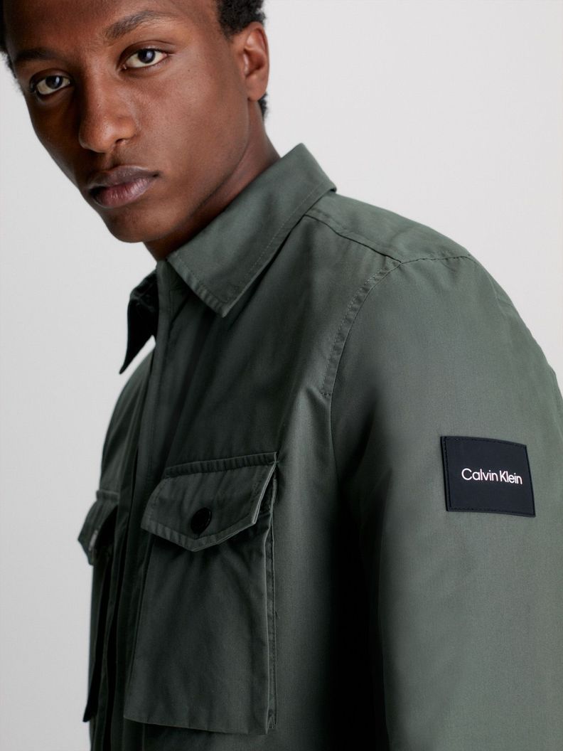 Chaqueta Recycled Light Verde Calvin Klein-3