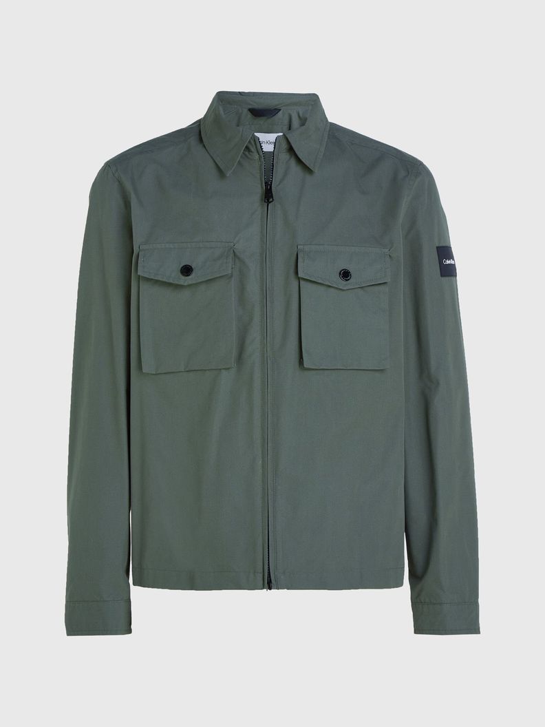 Chaqueta Recycled Light Verde Calvin Klein-4