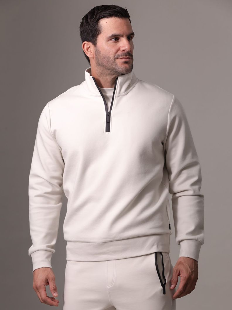 Polerón Lux Tech Blanco Calvin Klein-0