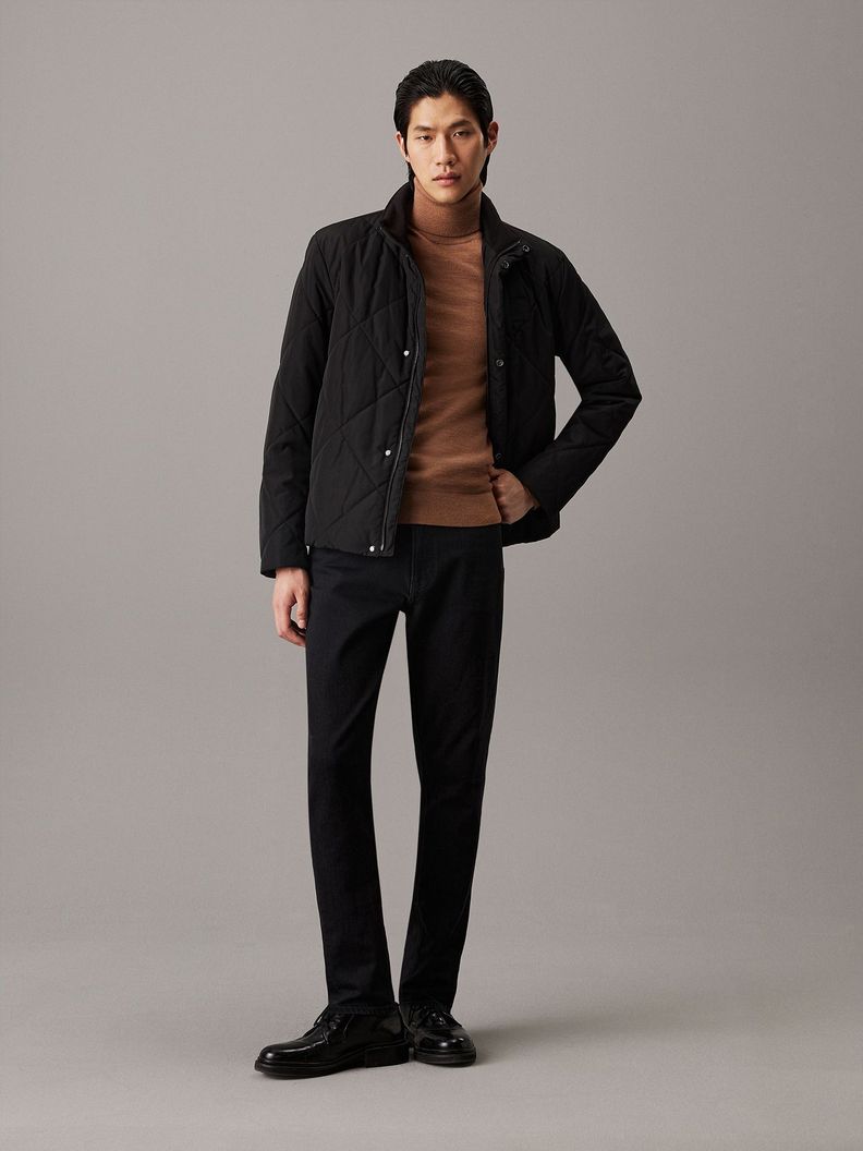 Chaqueta Diamond Quilt Negro Calvin Klein-1