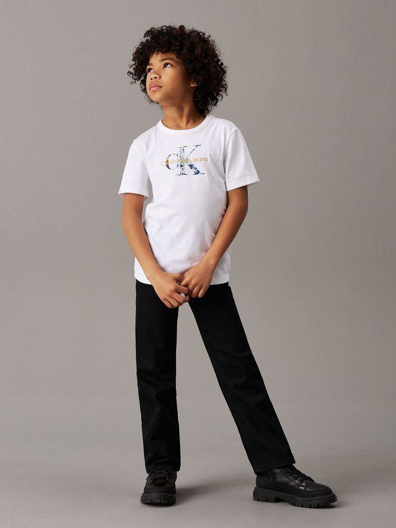 Polera Niño Filled-In Photo Blanco Calvin Klein-1
