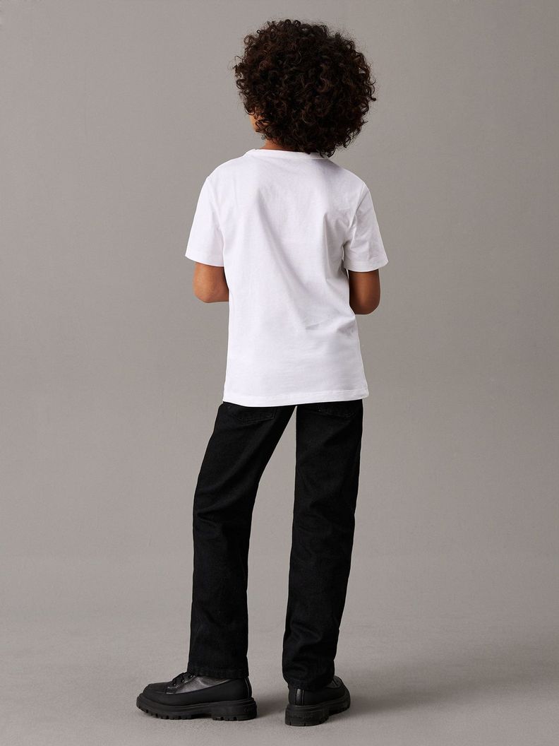 Polera Niño Filled-In Photo Blanco Calvin Klein-2