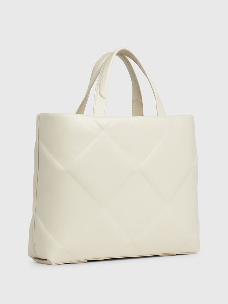 Cartera Shopper Quilt Beige Calvin Klein-1