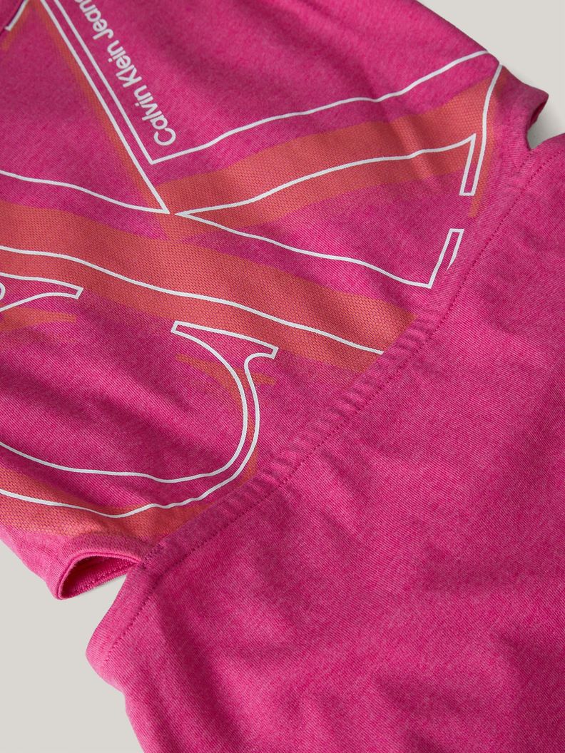 Vestido Niña Cut Out Fucsia Calvin Klein-3