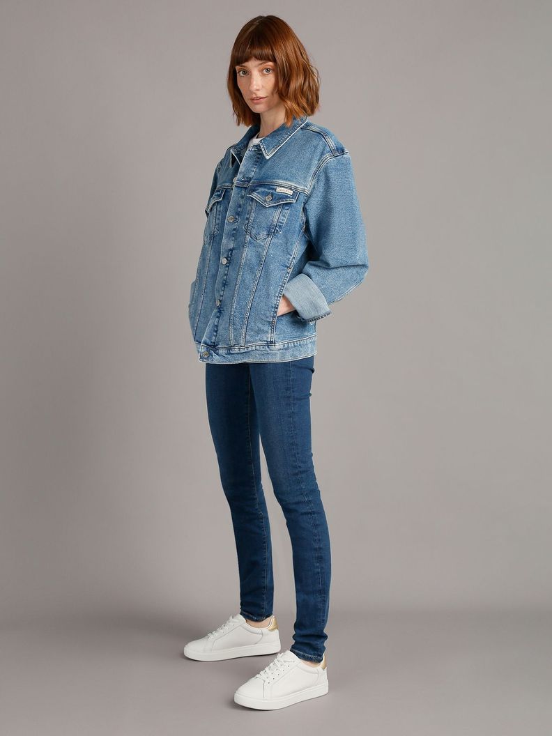 Chaqueta Slim Denim Azul Calvin Klein-1