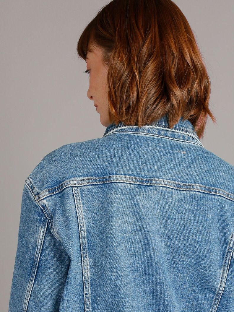 Chaqueta Slim Denim Azul Calvin Klein-4