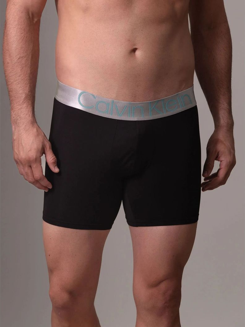 Pack 3 Bóxers Brief Steel Micro Negro Calvin Klein-1
