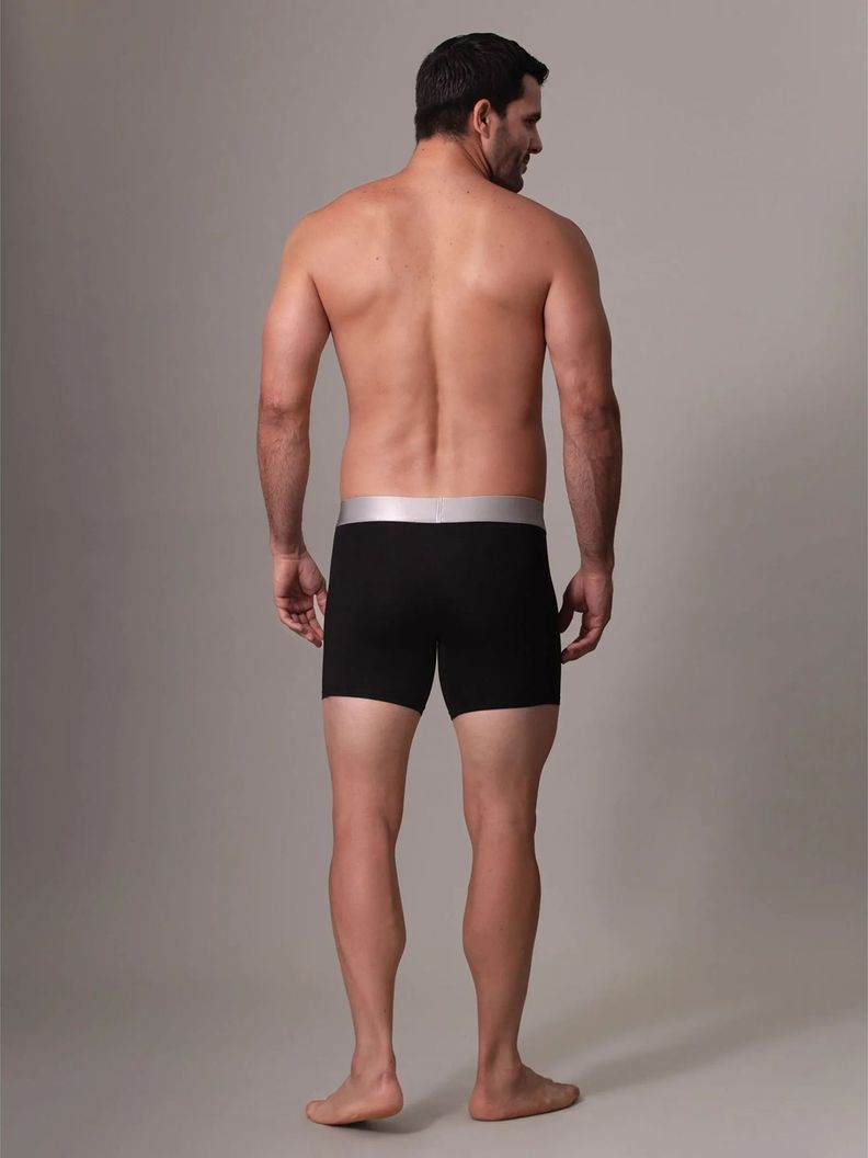 Pack 3 Bóxers Brief Steel Micro Negro Calvin Klein-3