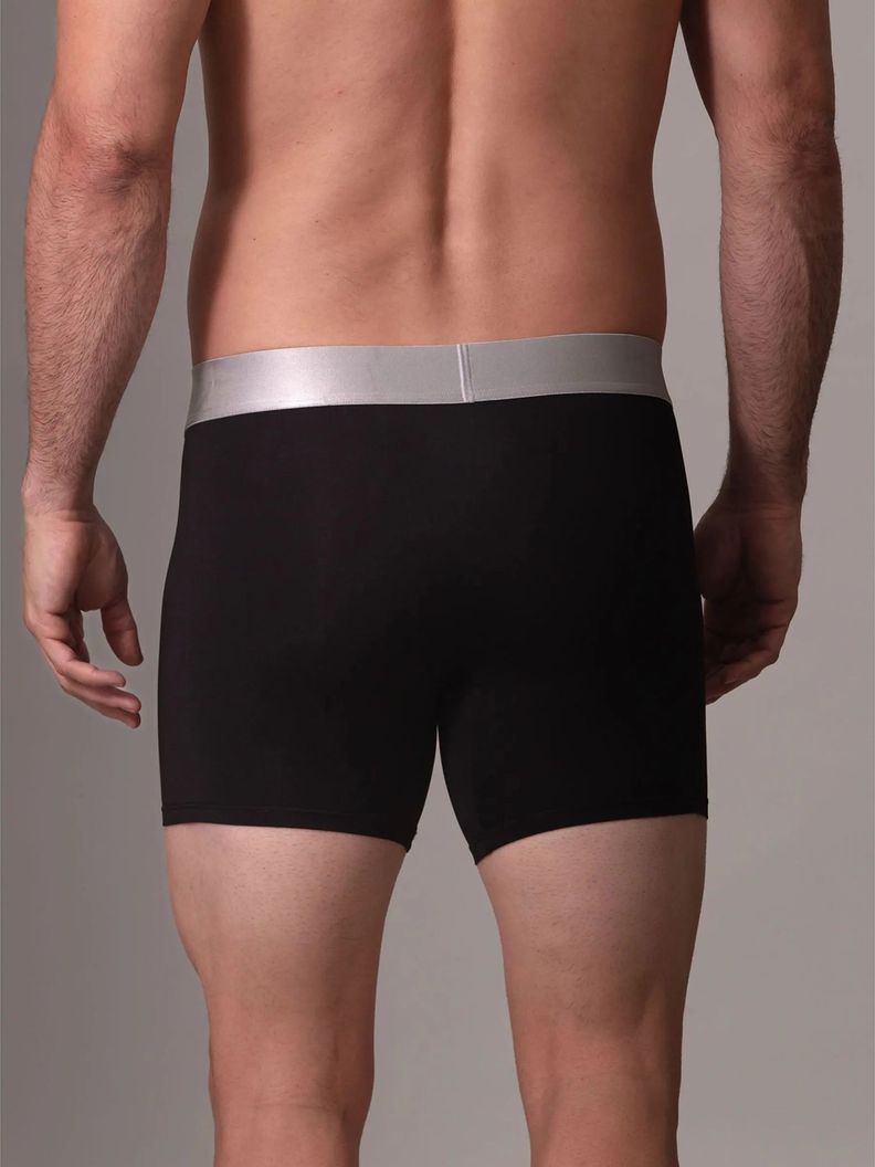 Pack 3 Bóxers Brief Steel Micro Negro Calvin Klein-4
