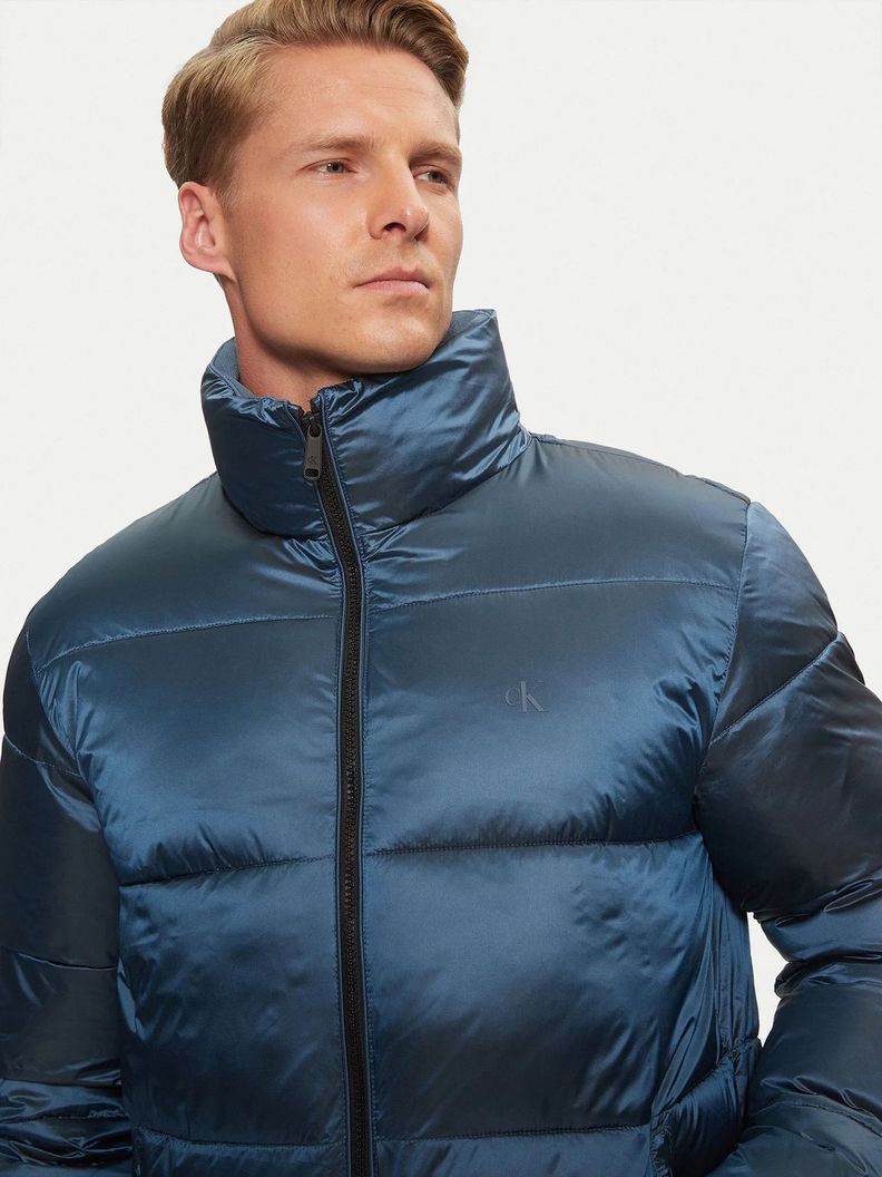 Parka Two Tone Puffer Azul Calvin Klein-3