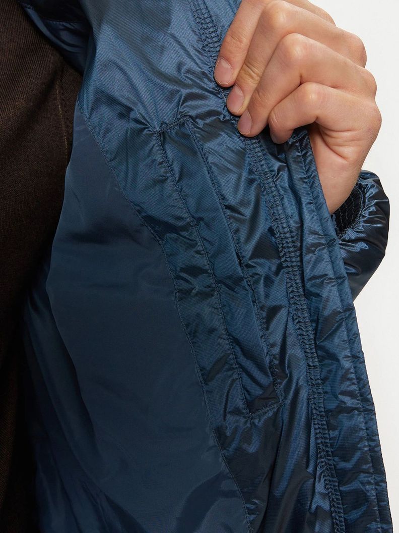 Parka Two Tone Puffer Azul Calvin Klein-4