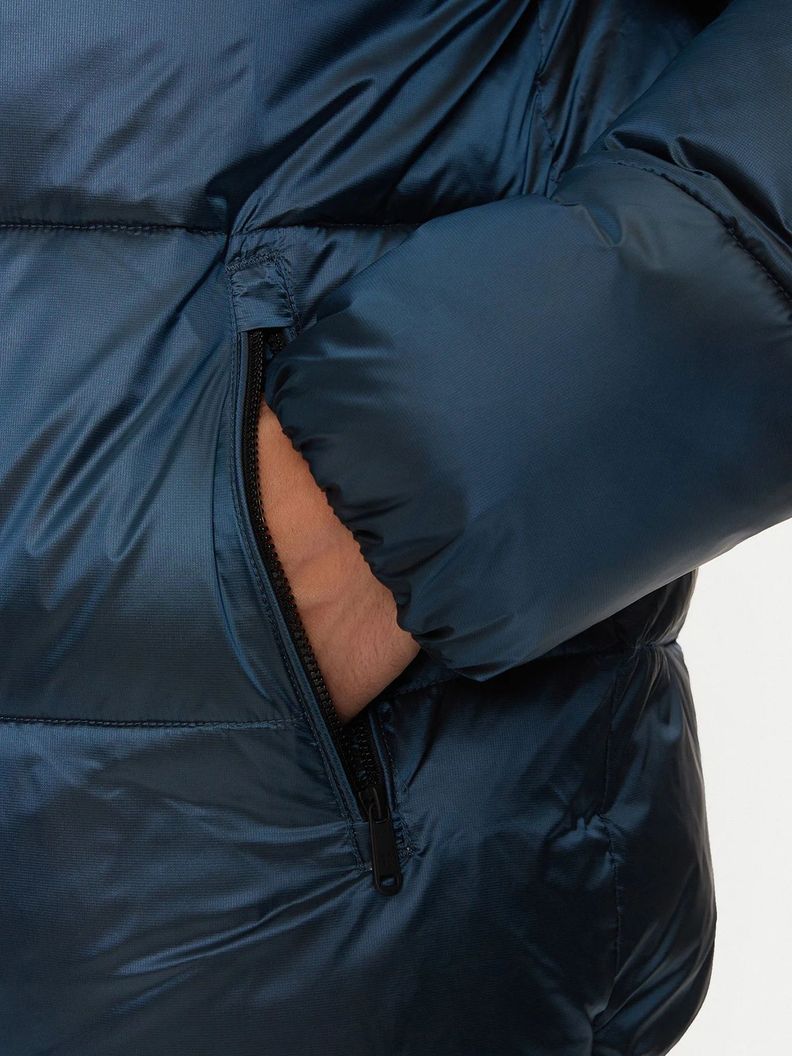 Parka Two Tone Puffer Azul Calvin Klein-5