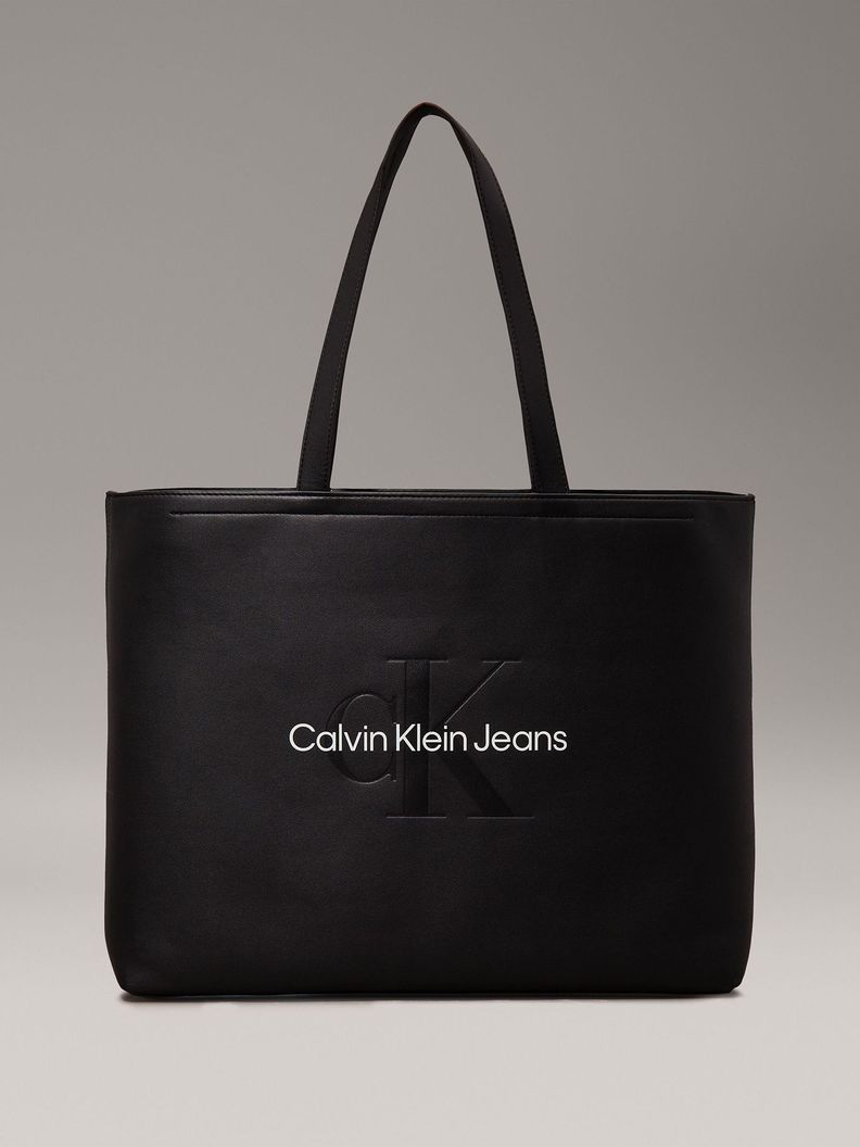 Cartera Tote Sculpted Negro Calvin Klein-0