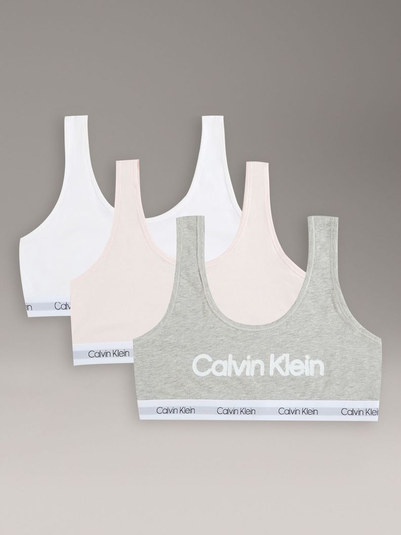 Pack 2 Niña Bralett Modern Multicolor Calvin Klein-0