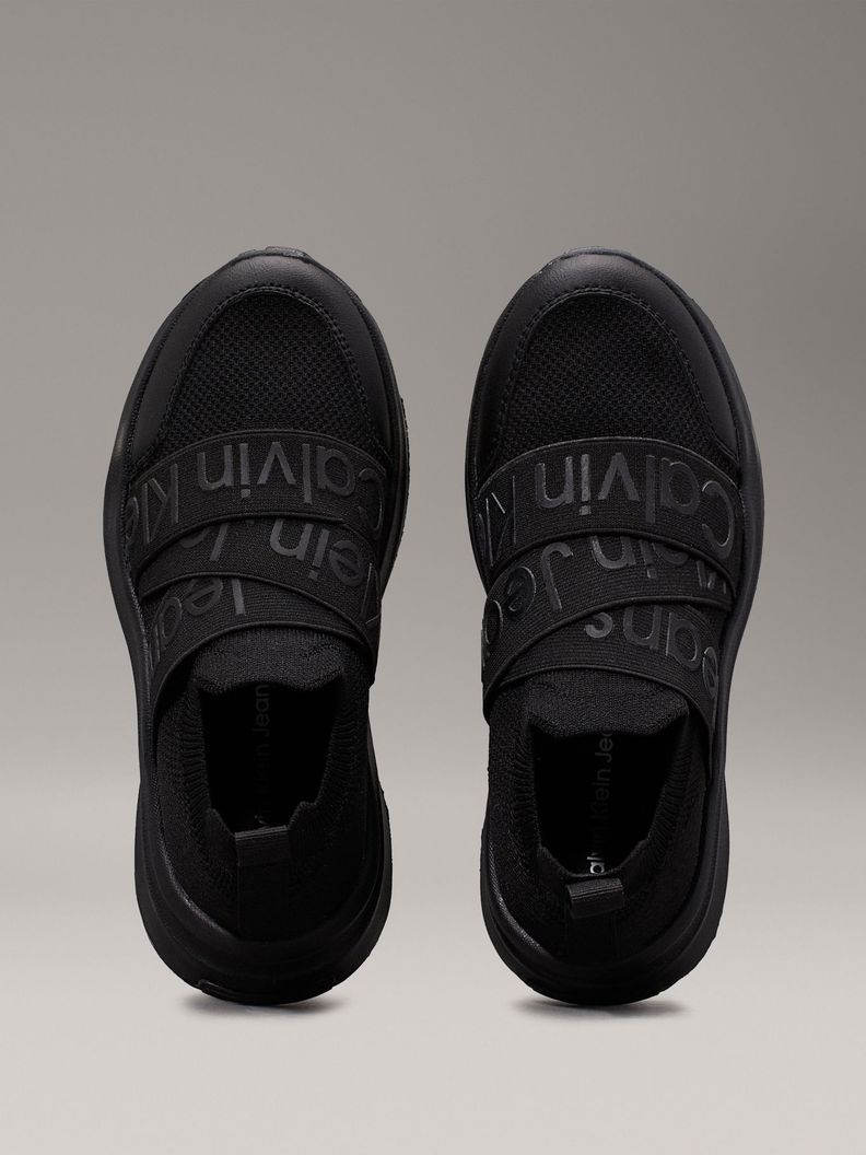 Zapatilla Niño Low Cut Negro Calvin Klein-2