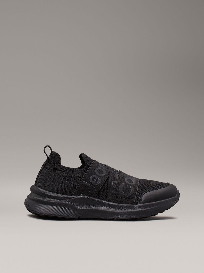 Zapatilla Niño Low Cut Negro Calvin Klein-4