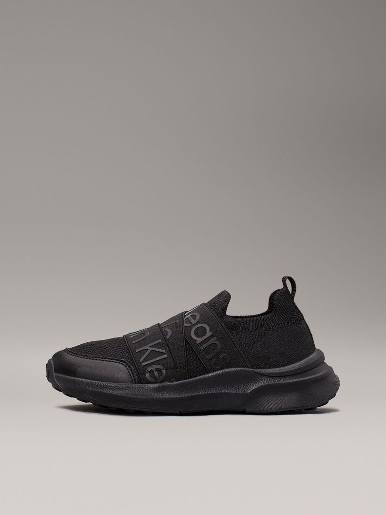 Zapatilla Niño Low Cut Negro Calvin Klein-5
