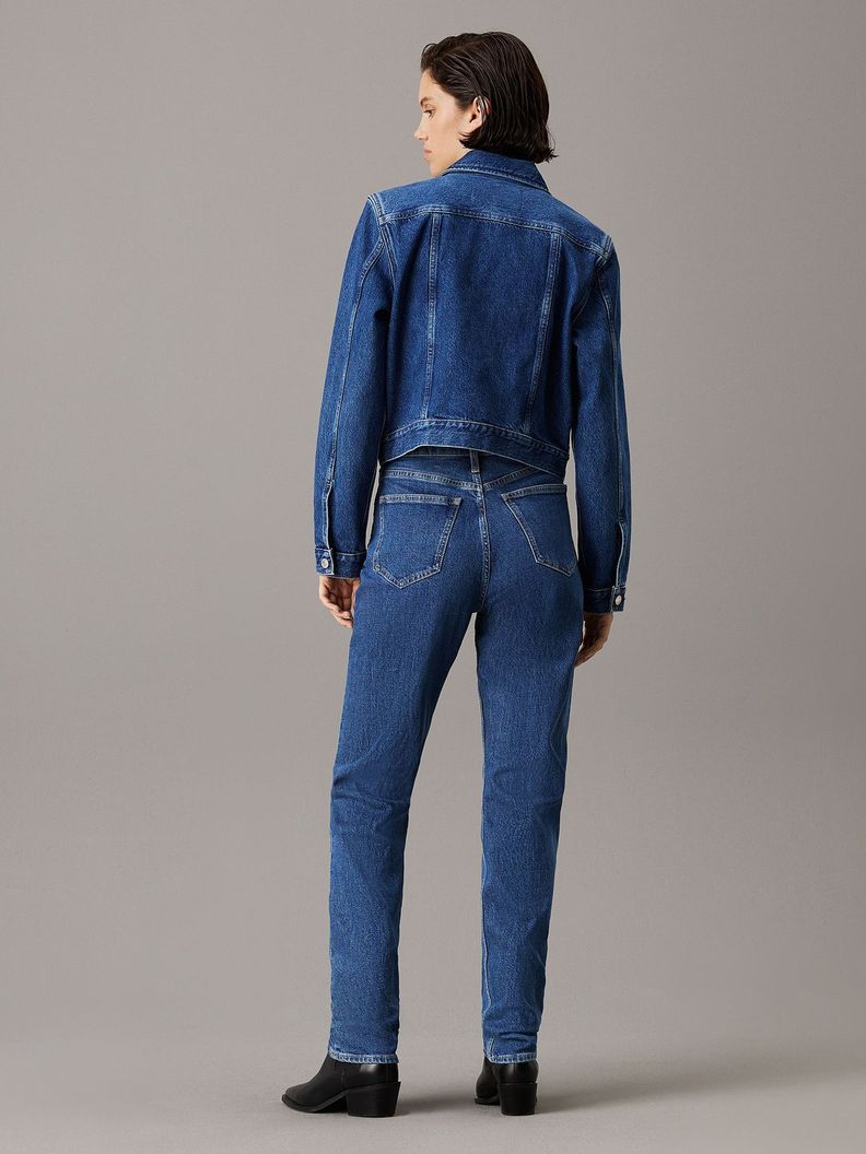 Chaqueta Denim Cropped 90S Azul Calvin Klein-2