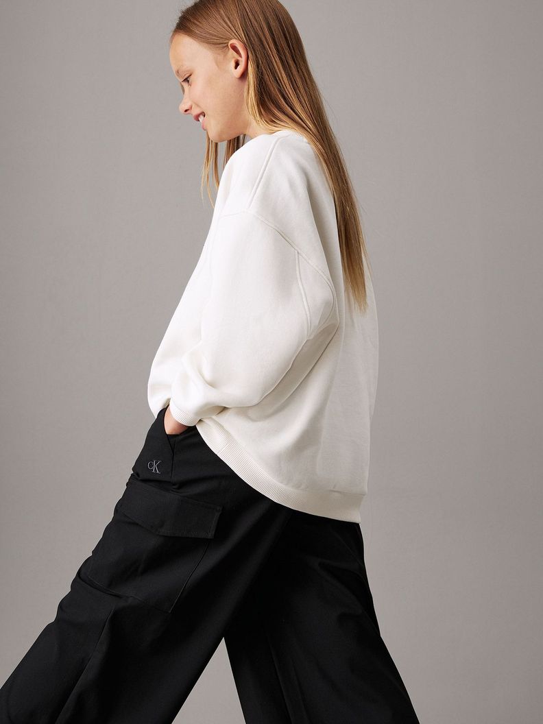 Pantalón Niña Dry Knit Cargo Negro Calvin Klein-3