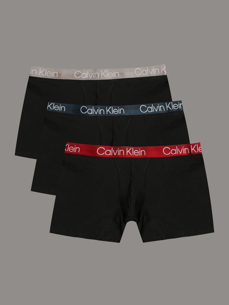 Pack 3 Bóxers Brief Modern Structure Negro Calvin Klein-0