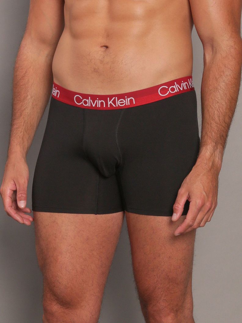Pack 3 Bóxers Brief Modern Structure Negro Calvin Klein-1