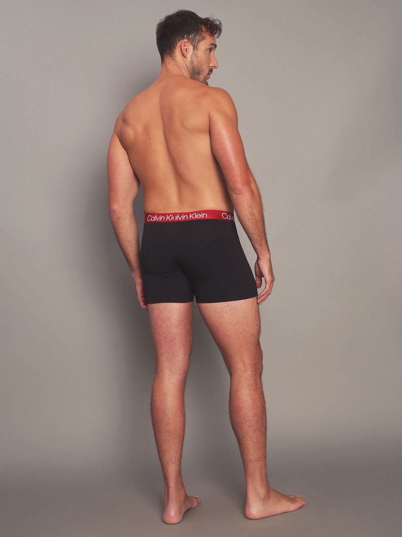 Pack 3 Bóxers Brief Modern Structure Negro Calvin Klein-3