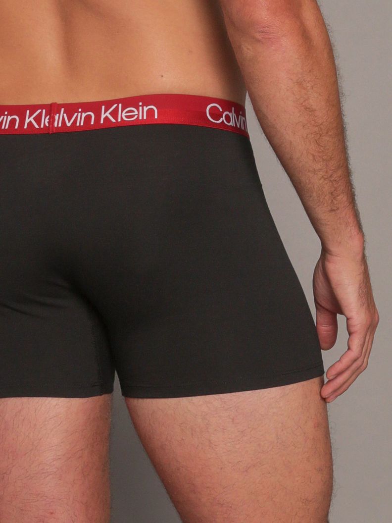 Pack 3 Bóxers Brief Modern Structure Negro Calvin Klein-4