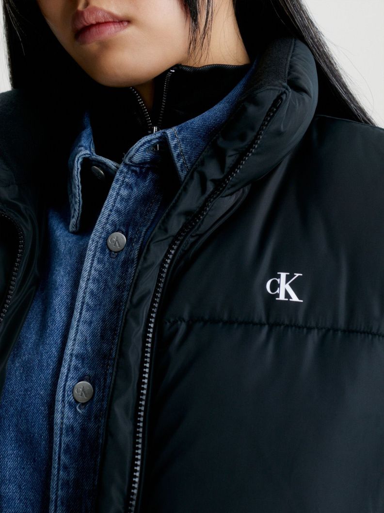 Parka Logo Hem Negro-3