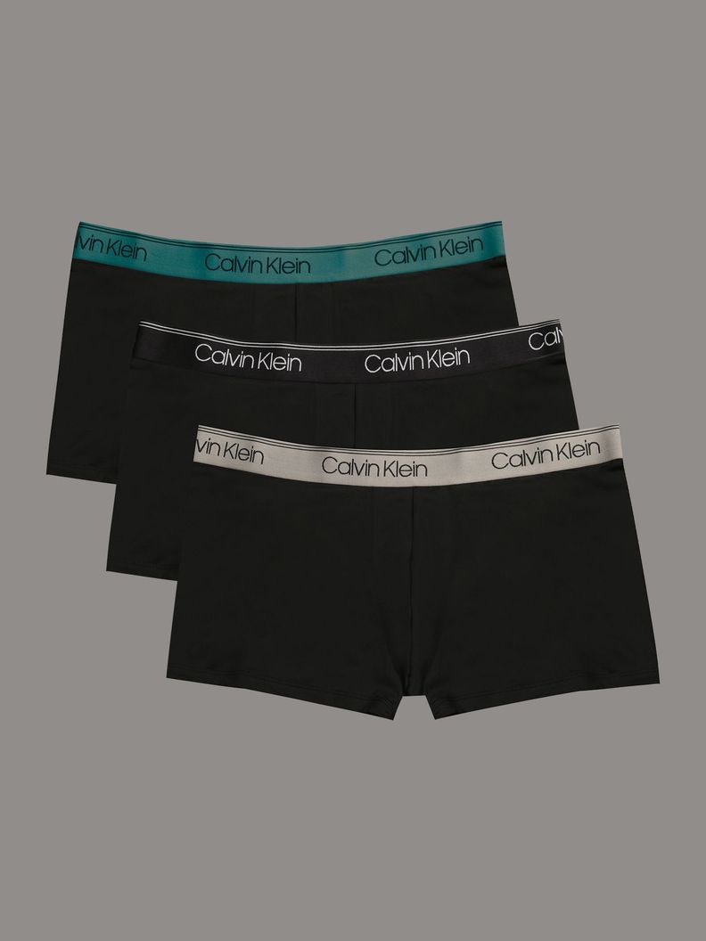 Pack 3 Bóxers Micro Lw-Trunk Stretch Negro Calvin Klein-0