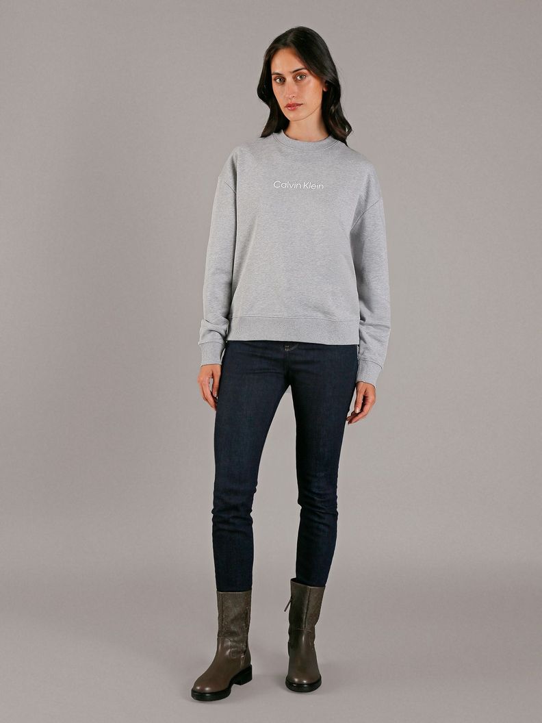 Polerón Hero Logo Gris Calvin Klein-1