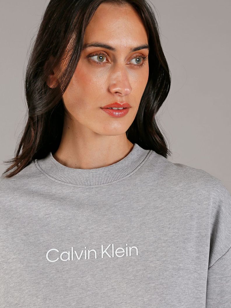Polerón Hero Logo Gris Calvin Klein-3
