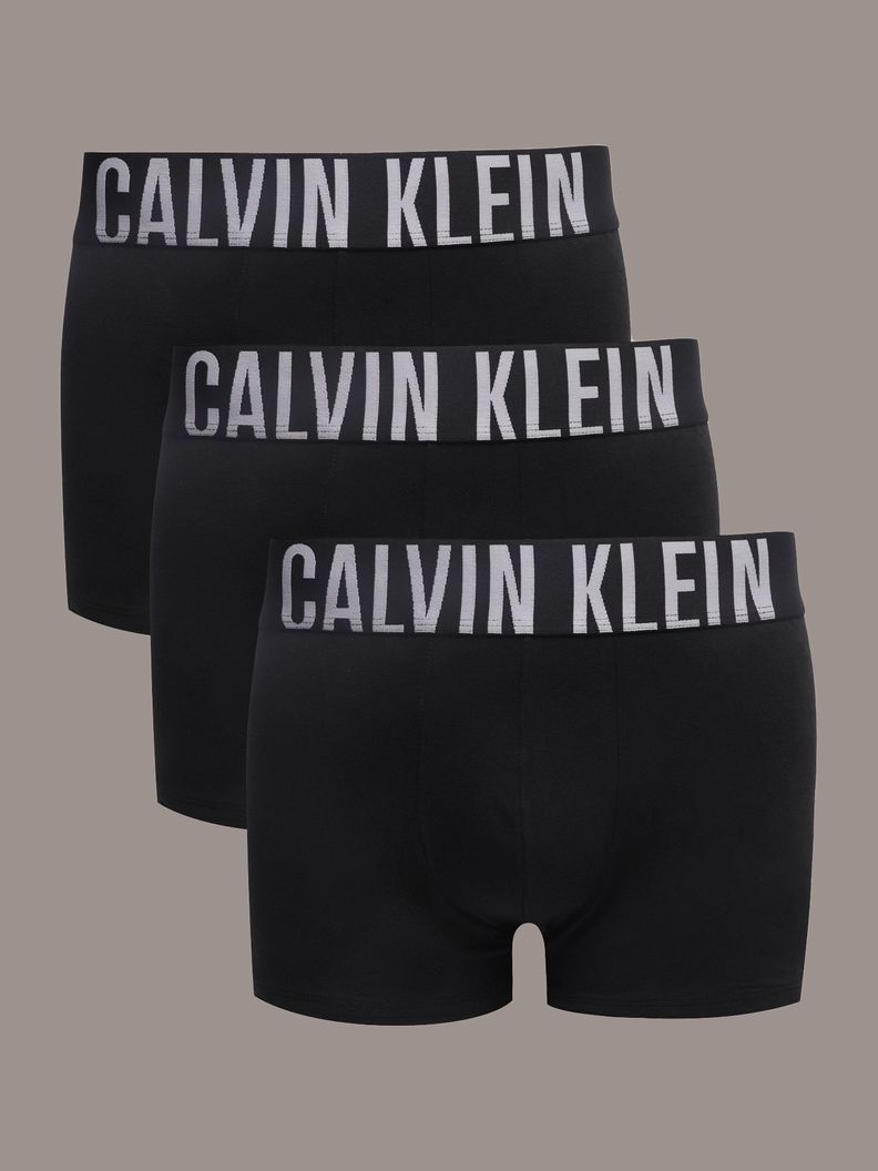 Pack 3 Boxer Power Trunk Intense Negro Calvin Klein S