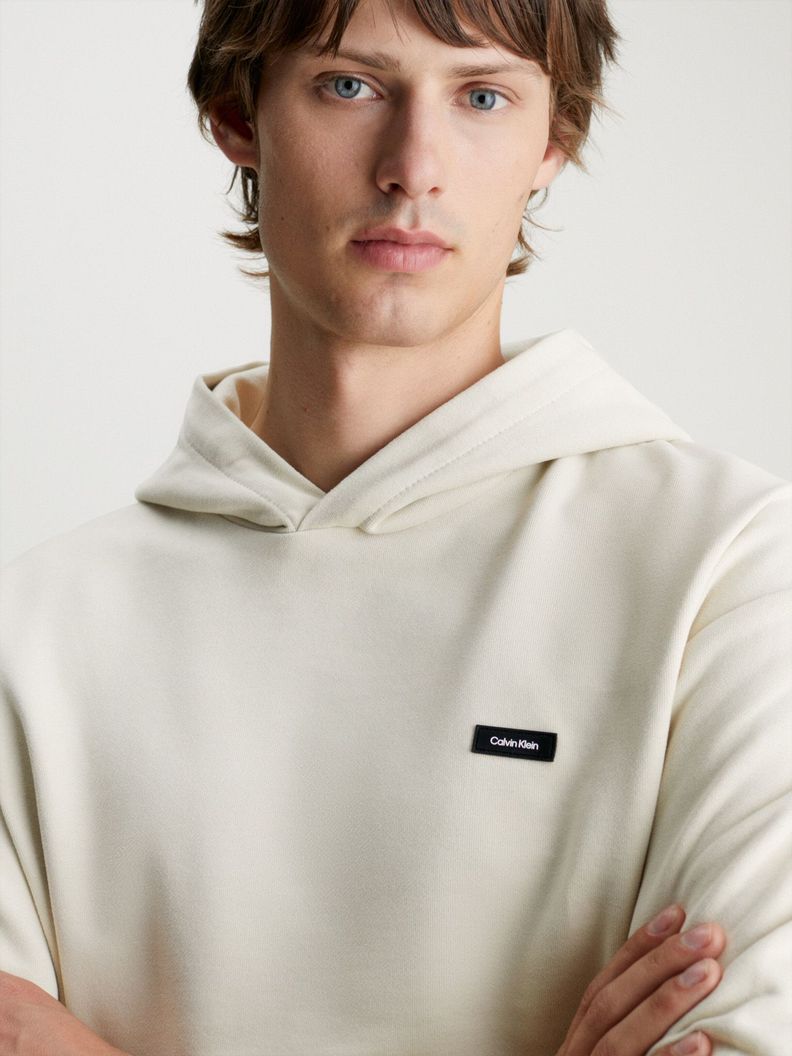 Polerón con Gorro Cotton Comfort Beige Calvin Klein-3
