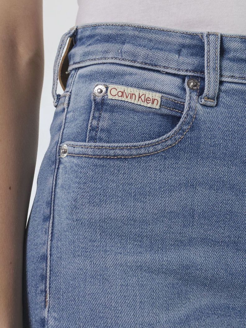 Jeans Skinny Bootcut Azul Calvin Klein-2
