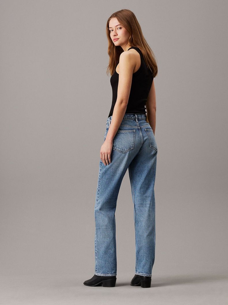 Jeans Low Rise Straight AA-1 Azul Calvin Klein-2