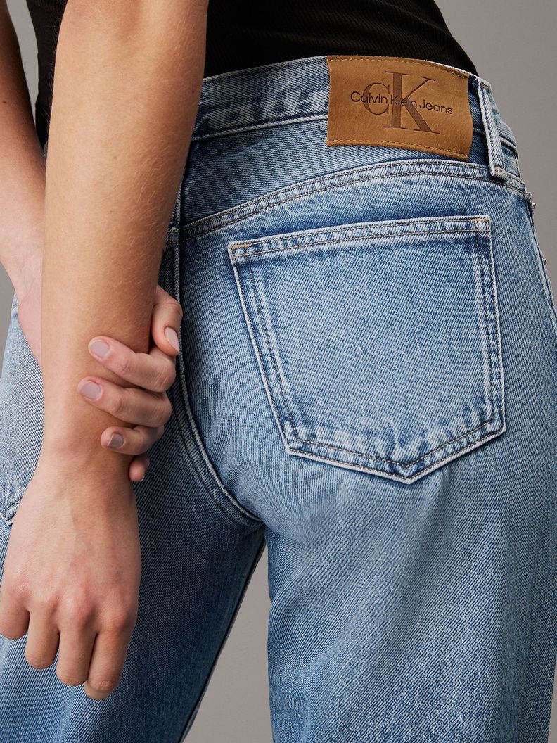 Jeans Low Rise Straight AA-1 Azul Calvin Klein-3