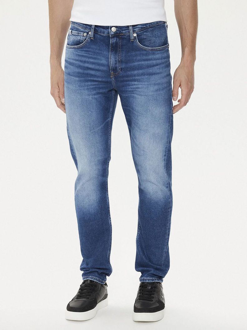 Jeans Hombre Slim Taper Azul Calvin Klein-0