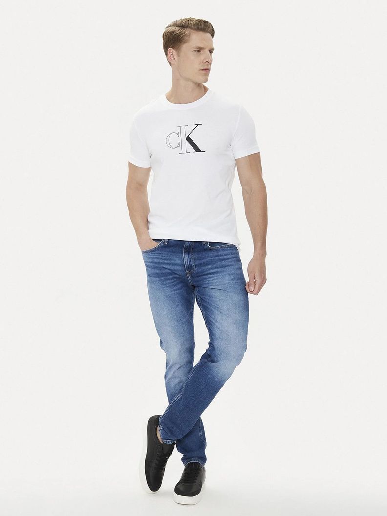Jeans Hombre Slim Taper Azul Calvin Klein-1