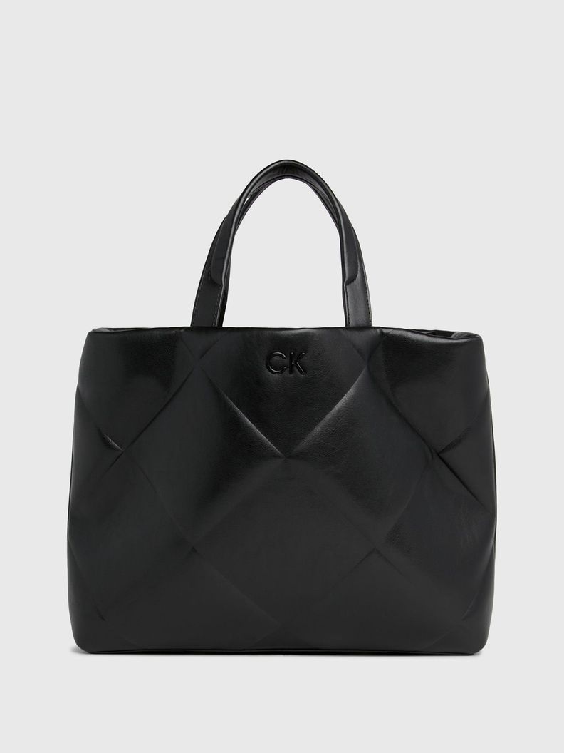 Cartera Shopper Quilt Negro Calvin Klein-0