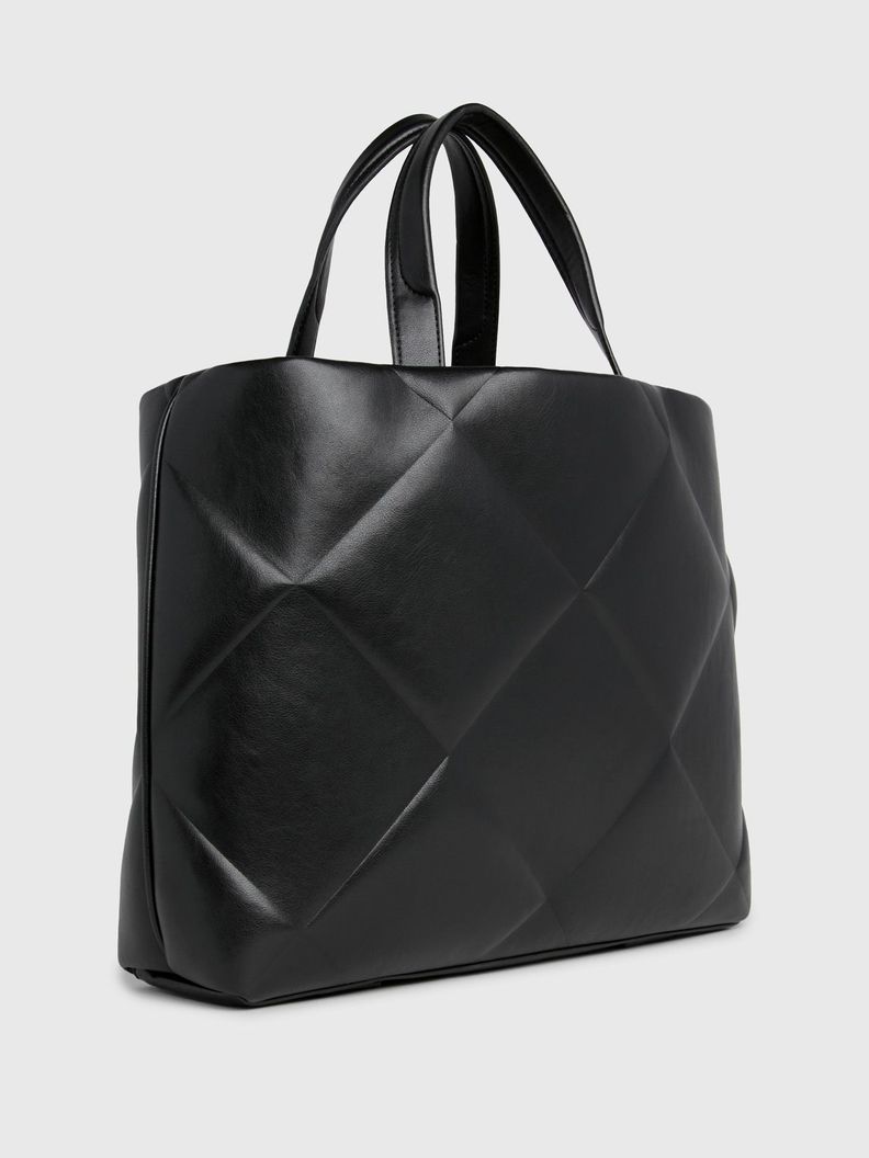 Cartera Shopper Quilt Negro Calvin Klein-1