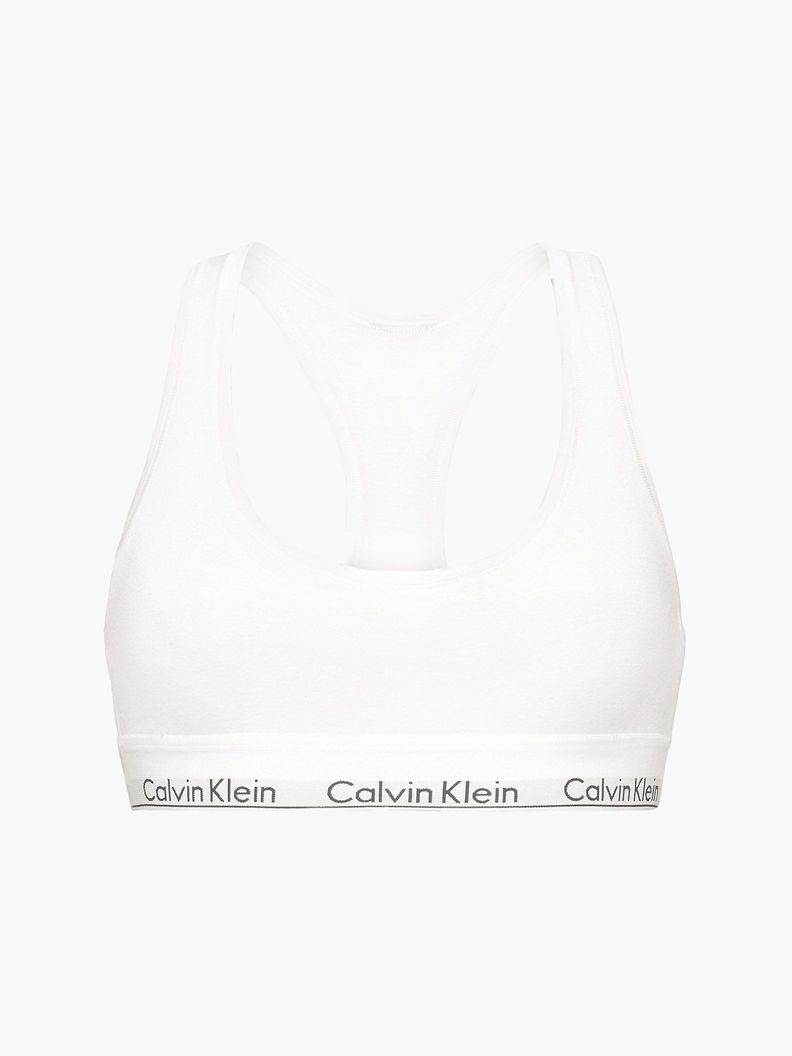 Bralette Moderns Cotton Blanco Calvin Klein-0