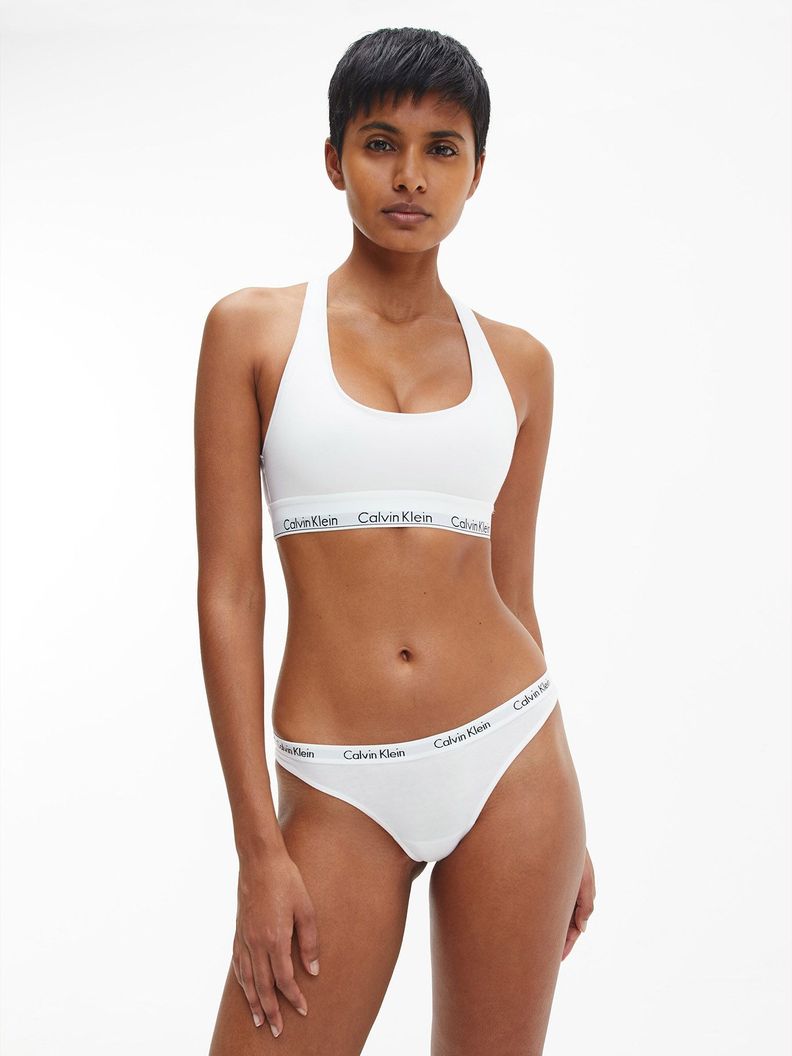 Bralette Moderns Cotton Blanco Calvin Klein-1