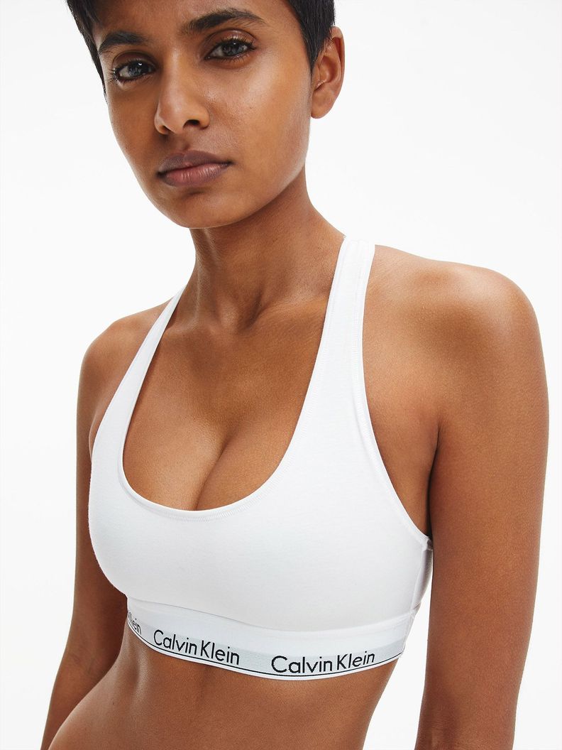 Bralette Moderns Cotton Blanco Calvin Klein-3